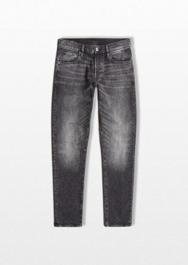 G-STAR - G-STAR Ανδρικό Γκρι Regular Tapered Jeans