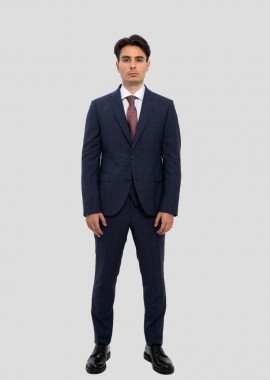 IVERGANO Ανδρικό Dark Blue Taxedo