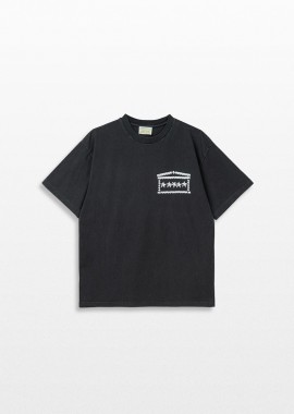 ARIES - ARIES Ανδρικό Μαύρο Faded Studmeggedon Tee