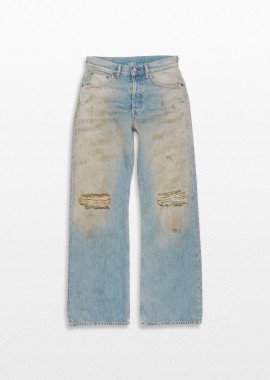 ACNE STUDIOS Ανδρικό Μπλε Loose Fit Jeans