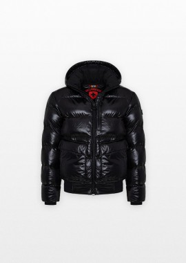WELLENSTEYN Ανδρικό Μαύρο Blackbird Men Blouson Puffer Jacket