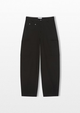 GIVENCHY - GIVENCHY Ανδρικό Μαύρο Couture Seam Trousers