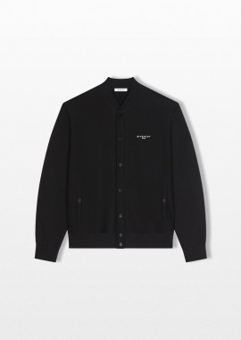 GIVENCHY - GIVENCHY Ανδρικό Μαύρο Couture Seam Cardigan