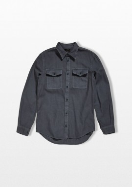 G-STAR - G-STAR Ανδρικό Γκρι Marine Slim Shirt