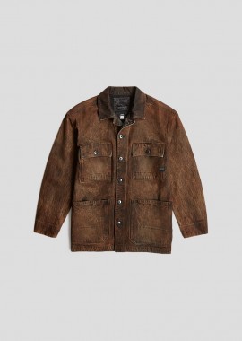 G-STAR - G-STAR Ανδρικό Καφέ Chore Jacket