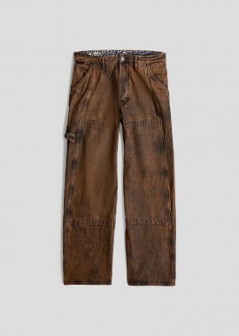 G-STAR - G-STAR Ανδρικό Καφέ Contor 3D Loose Carpenter Jeans