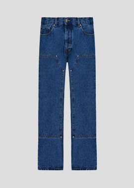 PALM ANGELS - PALM ANGELS Ανδρικό Logo Monogram Jeans