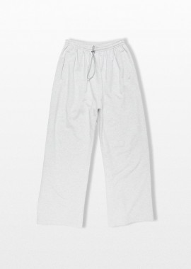 ACNE STUDIOS Ανδρικό Γκρι Fleece Logo Sweatpants
