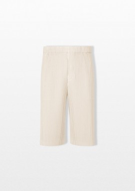 ISSEY MIYAKE Ανδρικό Μπεζ Wear or Wrap Trousers