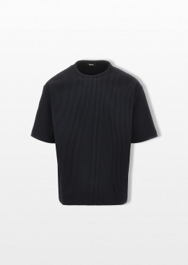 HERNO Ανδρικό Μαύρο Waffle T-Shirt