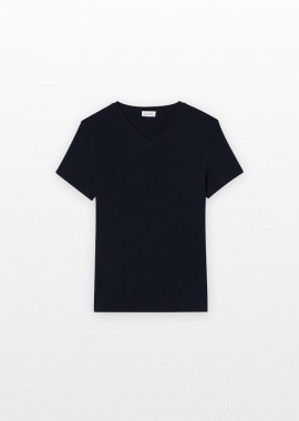 AMERICAN VINTAGE - AMERICAN VINTAGE Ανδρικό Μαύρο Men's T-Shirt Gamipy