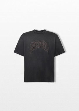 REPRESENT - REPRESENT Ανδρικό Μαύρο Embellished T-Shirt