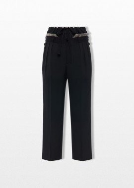 MAISON MARGIELA - MAISON MARGIELA Ανδρικό Μαύρο Lining Trousers