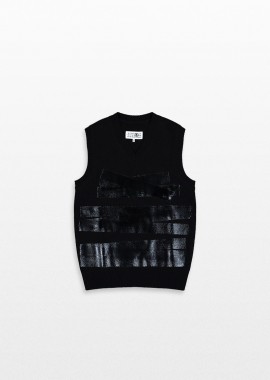 MM6 MAISON MARGIELA Ανδρικό Μαύρο Gilet in Black