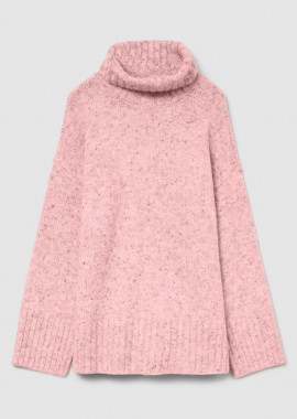 Πουλόβερ ζιβάγκο χνουδωτό με άνετη γραμμή VERO MODA