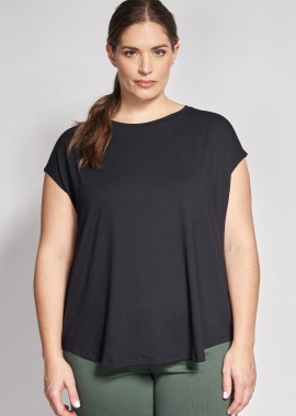 BASIC Μπλούζα με σούρα στην πλάτη