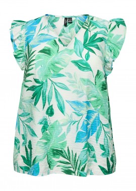 Εμπριμέ μπλούζα VERO MODA