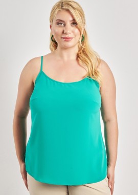 Τοπ με τιράντες κρεπ