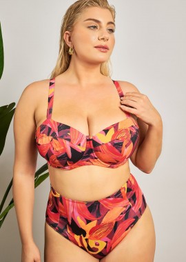 Τοπ μπικίνι εμπριμέ φλοράλ