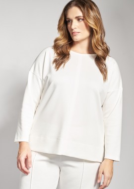 Μπλούζα φούτερ scuba soft touch