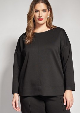 Μπλούζα φούτερ scuba soft touch