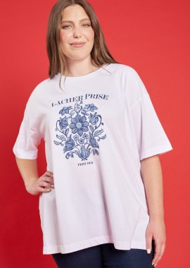 PRBT T-shirt βαμβακερό με στάμπα