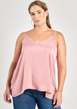 Τοπ σατινέ ανάγλυφο με τιράντες