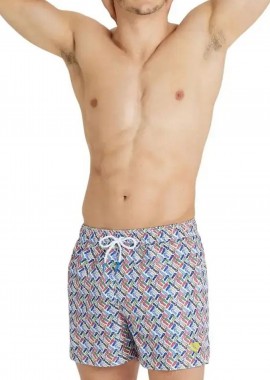 Μαγιό Βερμούδα Arena Beach Short Allover 005253-100 Ανδρικό