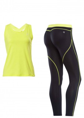 Αθλητικό Σετ Freddy Pant 7/8 & Tanktop WRS7MDS6TT-NY58 Γυναικείο