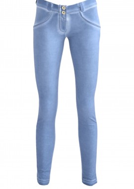 Παντελόνι Υφασμάτινο Freddy Wr.Up Skinny Lungo Ξεβαμμένο Όψη Jeans WRUP1LND5E-B820 Γυναικείο