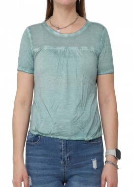 Μπλούζα Κοντομάνικη Freddy Μονόχρωμο S7WACT6-V70Q Γυναικείο