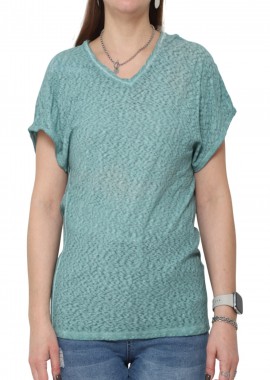 Μπλούζα Κοντομάνικη Freddy Με Ιδιαίτερο Σχέδιο S7WRDT1-V70Q Γυναικείο