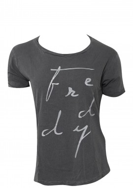 Μπλούζα Κοντομάνικη Freddy Με Τύπωμα TABLE07-NX Γυναικείο