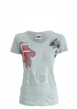 Μπλούζα Κοντομάνικη Freddy Floral TOFFEE7-G510 Γυναικείο