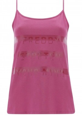 Μπλούζα Αμάνικη Freddy Με Λεπτές Τιράντες S1WBCK2-P22 Γυναικείο