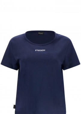 Μπλούζα Κοντομάνικη Freddy Cropped S2WBCT3-B94 Γυναικείο