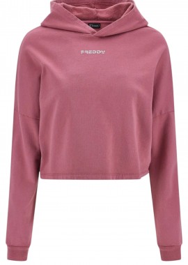 Μπλούζα Μακρυμάνικη Freddy Hoody FLOWERC024X-ST1-P121X Γυναικείο