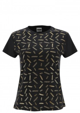 Μπλούζα Κοντομάνικη Freddy Active Fitness Jersey Modal F1WFTT6C-NO1N Γυναικείο