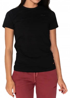 Μπλούζα Κοντομάνικη Fila Nicole APJC0030-BLACK Γυναικείο