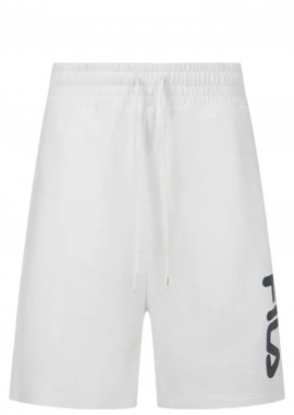 Σορτς Fila Με Λογότυπο Στο Πλάι APUNWS26037-WHITE Γυναικείο
