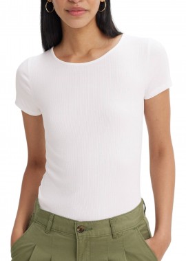 Μπλούζα Κοντομάνικη Levi's Dreamy Rib A73200001-01 Γυναικείο