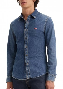Πουκάμισο Μακρυμάνικο Levi's Denim Battery Housemark Slim Fit 866250052-52 Ανδρικό