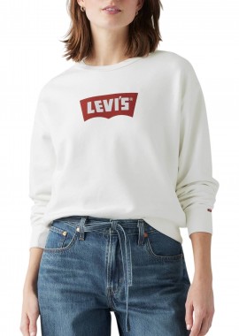 Μπλούζα Μακρυμάνικη Levi's Iconic Heritage Crew 000RM0000-00 Γυναικείο