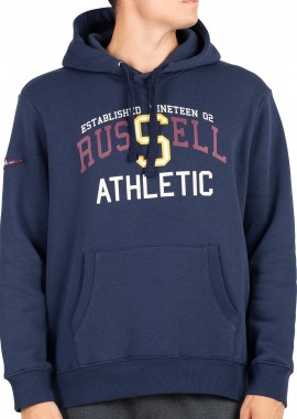 Μπλούζα Μακρυμάνικη Russell Athletic Collegiate - Pull Over Hoody A2058-2-190 Ανδρικό
