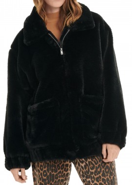 Μπουφάν Ugg Kianna Faux Fur 1120637-BLK Γυναικείο