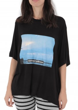 Μπλούζα Κοντομάνικη Cheap Monday Awkward Sky 0150425-G13 Γυναικείο