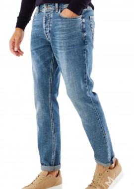 Παντελόνι Jean Mexx Steve Mid Waist Straight Leg BM0517023M-Medium Used Ανδρικό