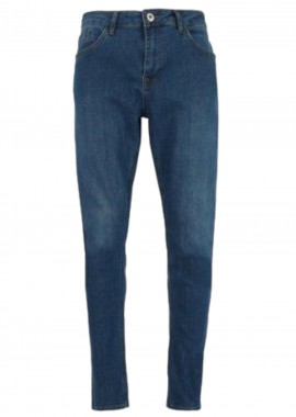 Παντελόνι Jean Mexx Jim Mid Waist Tapered Leg BM0519033M-Medium Blue Ανδρικό