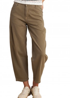 Παντελόνι Jean Attrattivo Barrel Leg 9922932-KHAKI Γυναικείο