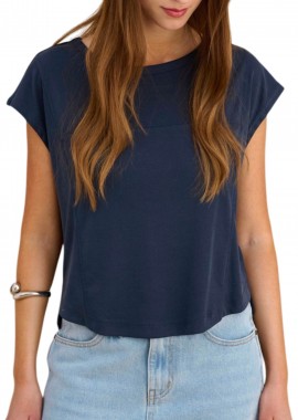 Μπλούζα Κοντομάνικη Attrattivo Κοντομάνικη Μονόχρωμη 9923269-GREY Γυναικείο